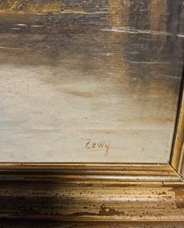 Jezerní krajina s hradem, Zewy
