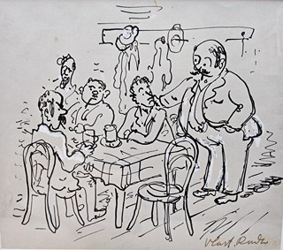 Vlastimil Rada (1895 - 1962) - V hospodě