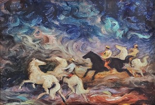 Karol Molnár - Koně