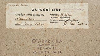 Otakar Číla (1894 - 1977) - Divoké kachny
