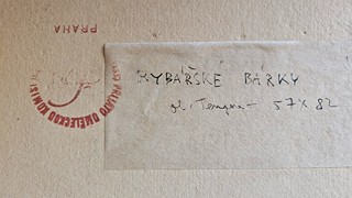 František Emler (1912 - 1992) - Rybářské bárky