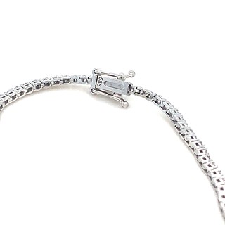 Zlatý "tenisový" náramek s diamanty | Evropa 1970 | 2,15ct.