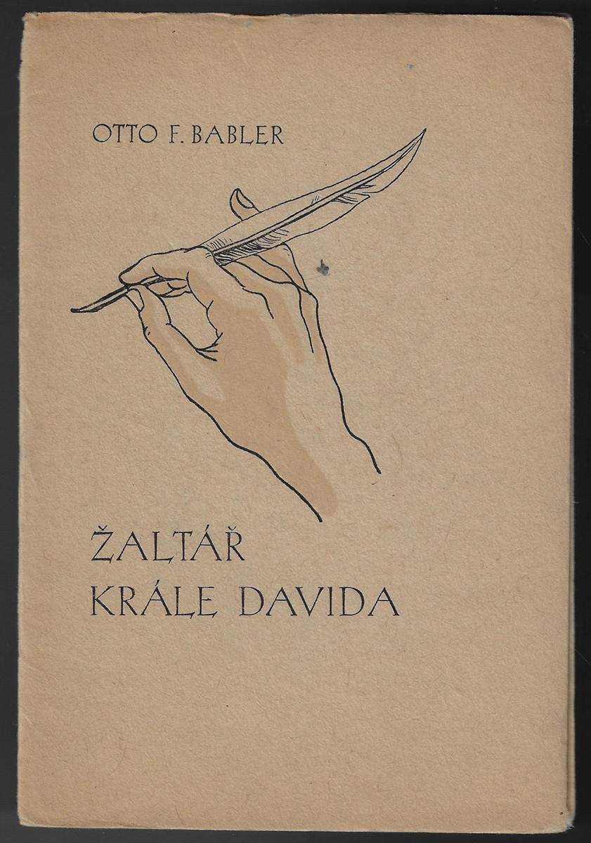 Milada Marešová (1901 - 1987) - podpis - Žaltář krále Davida / Otto František Babler ; ilustrace Milada Marešová