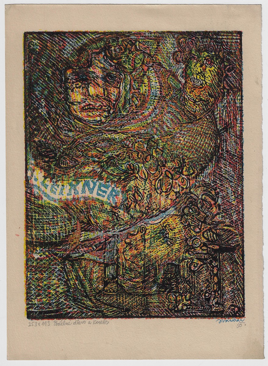 Josef Váchal (1884 - 1969) - Soubor třinácti dřevorytů / Josef Váchal