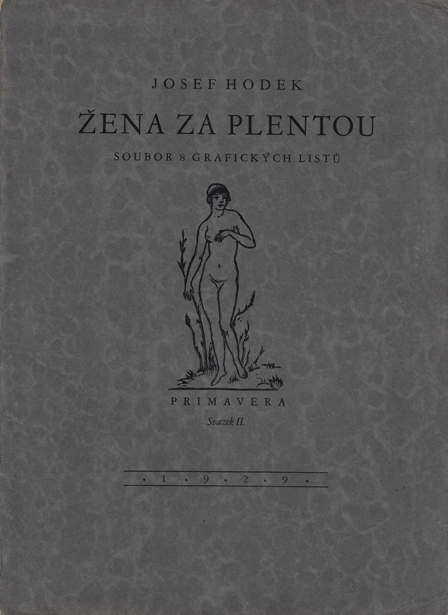 Josef Hodek (1888 - 1973) - Žena za plentou / Josef Hodek