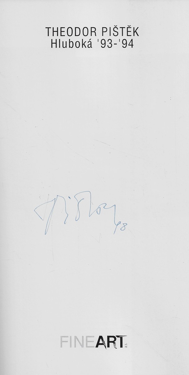 Theodor Pištěk (1932 - 2025) - podpis - Theodor Pištěk
