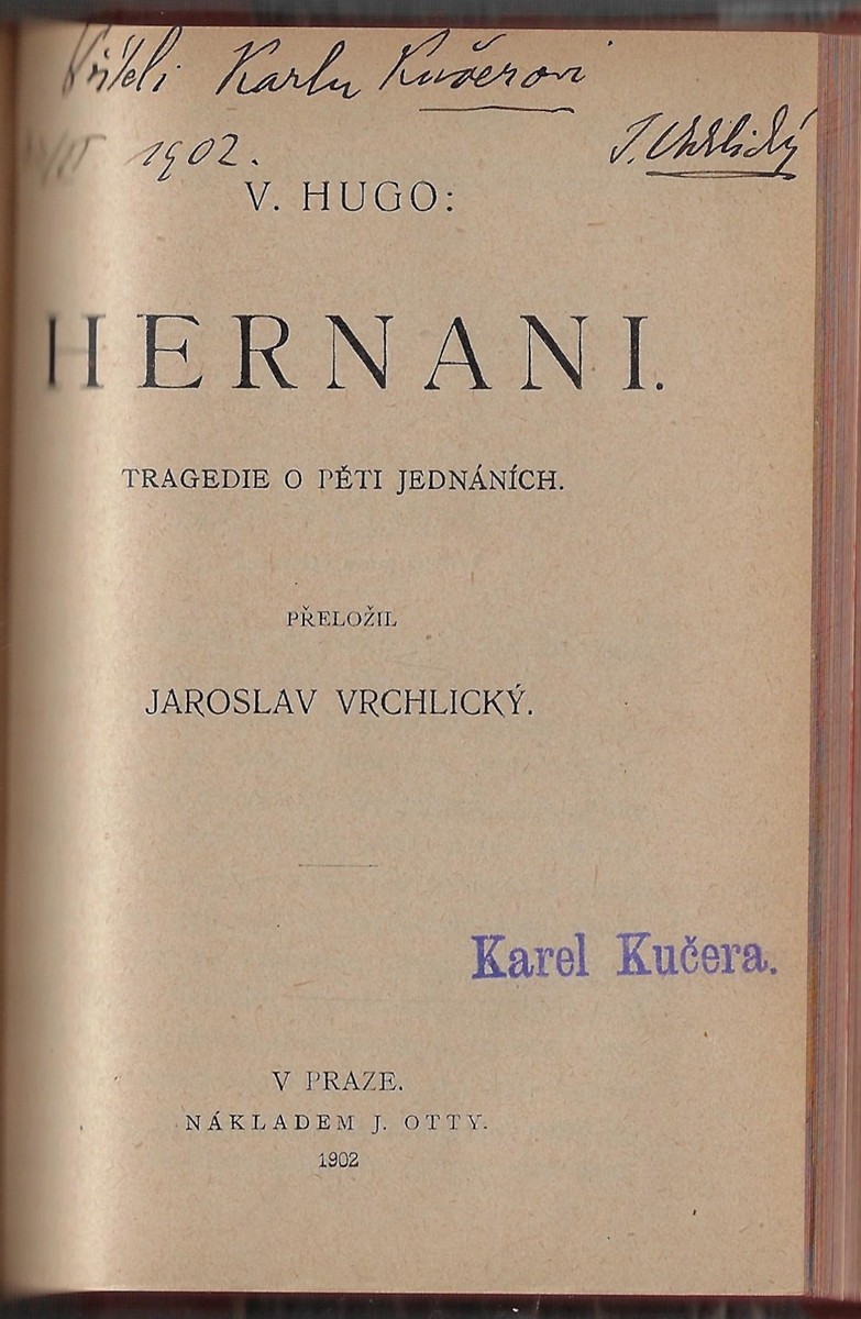 Jaroslav Vrchlický (1853 - 1912) - podpisy - Jaroslav Vrchlický