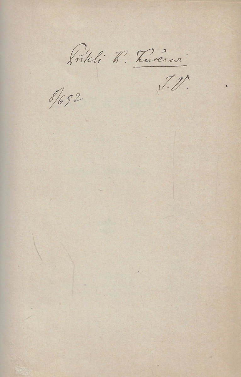 Jaroslav Vrchlický (1853 - 1912) - podpis - Život a Smrt / Jaroslav Vrchlický