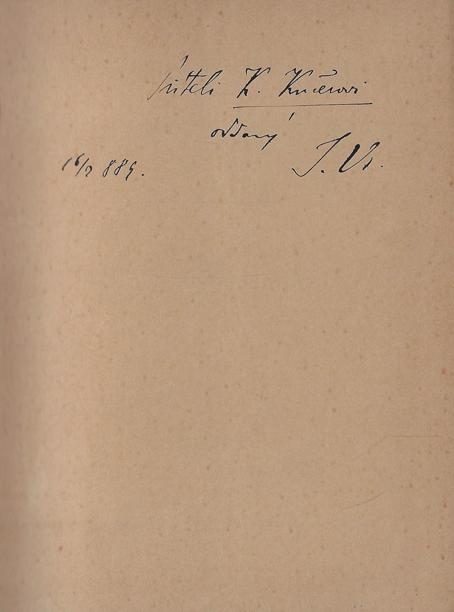 Jaroslav Vrchlický (1853 - 1912) - podpis - Různé masky / Jaroslav Vrchlický