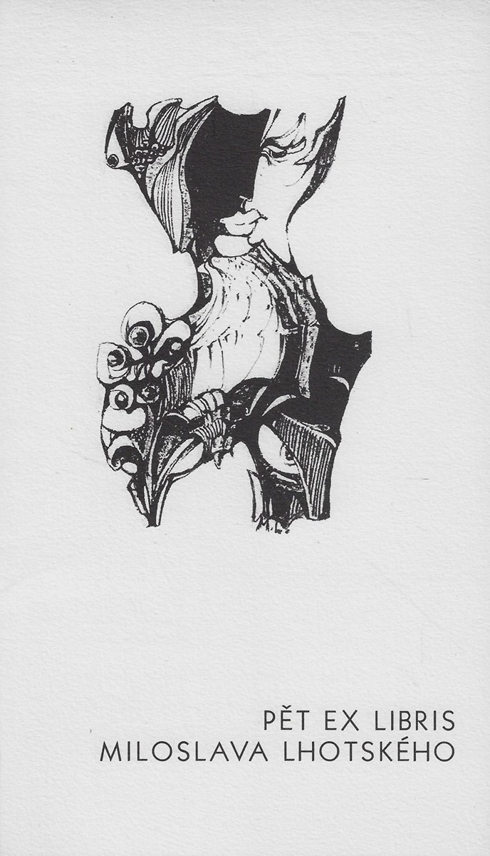 Miloslav Lhotský (1932) - Pět ex libris Miloslava Lhotského