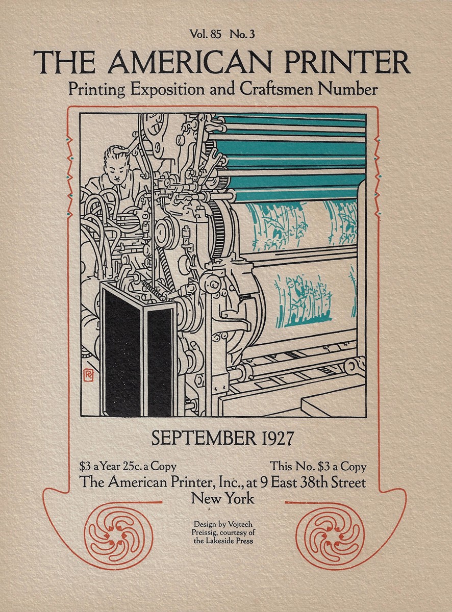 Vojtěch Preissig (1873 - 1944) - The American Printer / Vojtěch Preissig