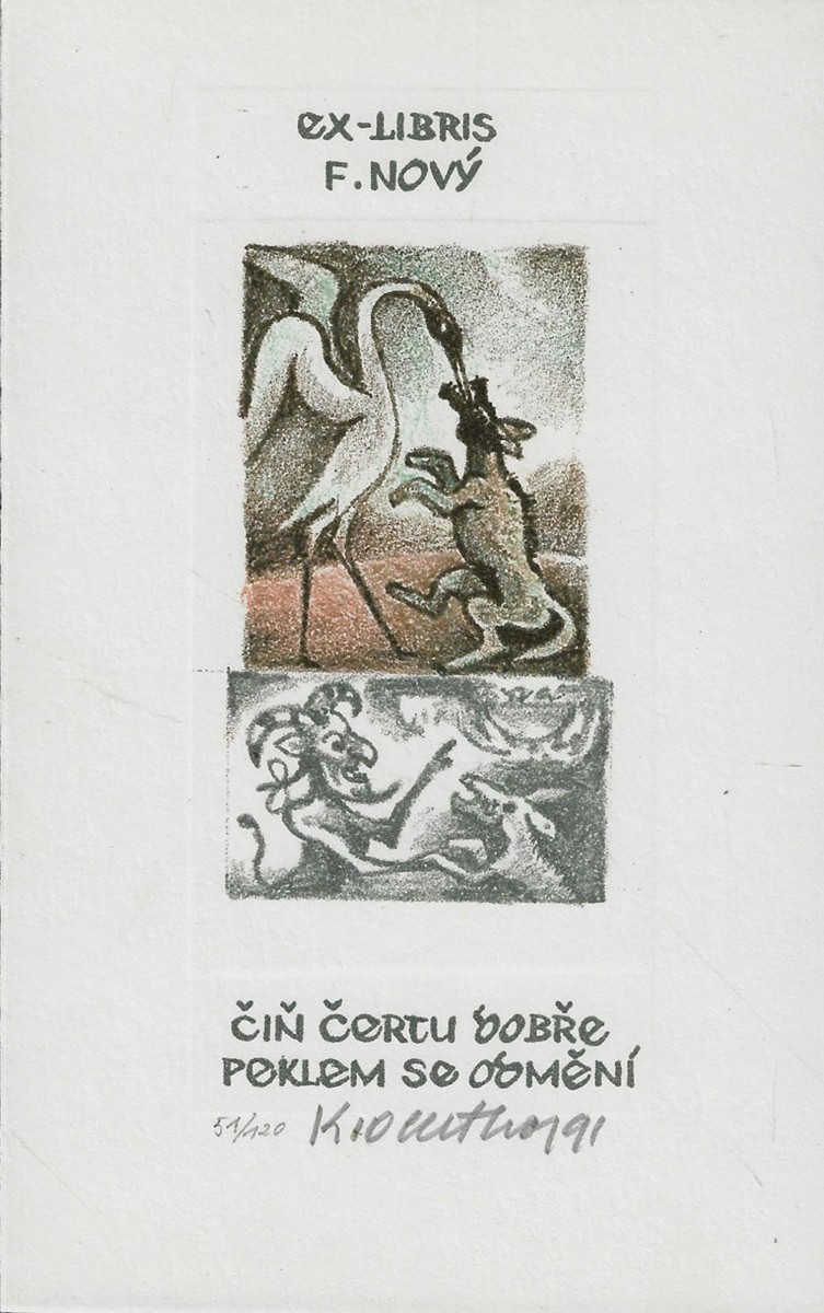 Karel Oberthor (1921 - 1996) - Ezopovy bajky / Karel Oberthor
