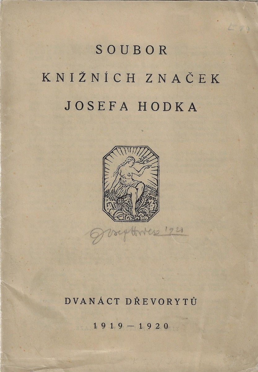 Josef Hodek (1888 - 1973) - Soubor knižních značek Josefa Hodka