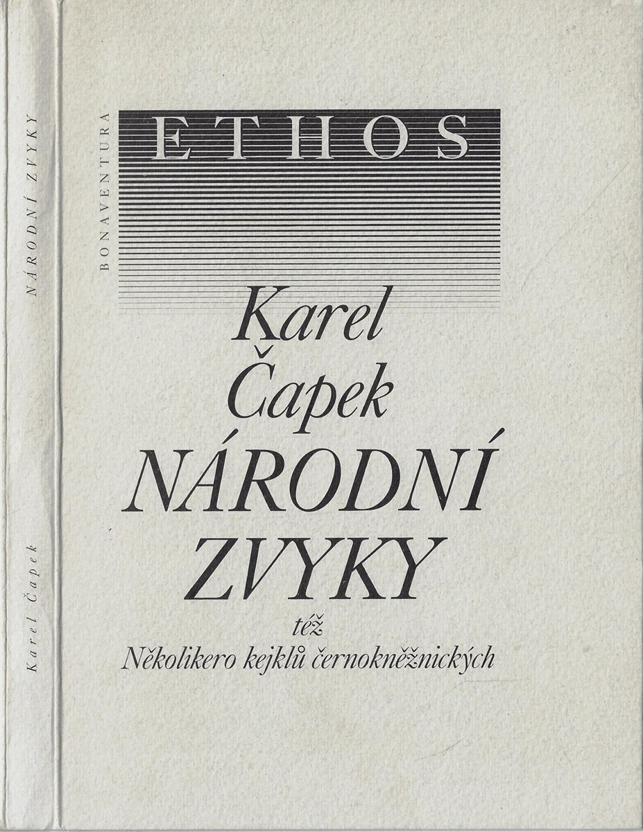 Karel Čapek (1890 - 1938) - Národní zvyky / Karel Čapek ; lept Eva Hašková