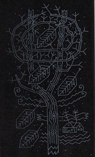 Zdeněk Sklenář (1910 - 1986) - Černá denice / František Hrubín ; litografie Zdeněk Sklenář