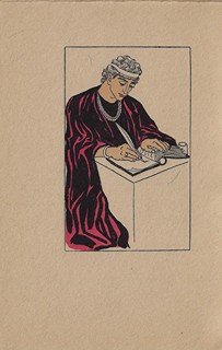 Milada Marešová (1901 - 1987) - podpis - Žaltář krále Davida / Otto František Babler ; ilustrace Milada Marešová