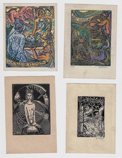 Josef Váchal (1884 - 1969) - Soubor třinácti dřevorytů / Josef Váchal