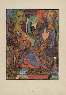 Josef Váchal (1884 - 1969) - Ruce / Josef Váchal ; verše Otokar Březina