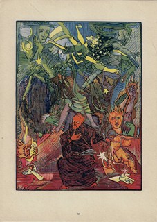 Josef Váchal (1884 - 1969) - Ruce / Josef Váchal ; verše Otokar Březina