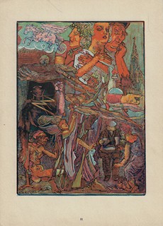 Josef Váchal (1884 - 1969) - Ruce / Josef Váchal ; verše Otokar Březina