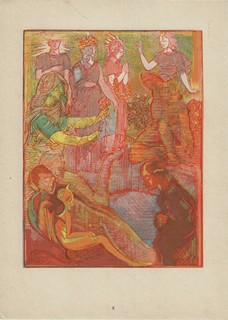 Josef Váchal (1884 - 1969) - Ruce / Josef Váchal ; verše Otokar Březina