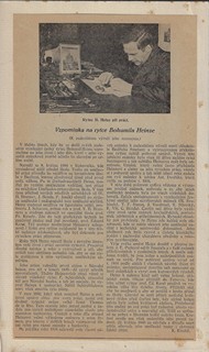 Bohumil Heinz (1894 - 1940) - Z díla rytce Bohumila Heinze