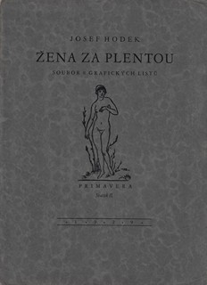 Josef Hodek (1888 - 1973) - Žena za plentou / Josef Hodek