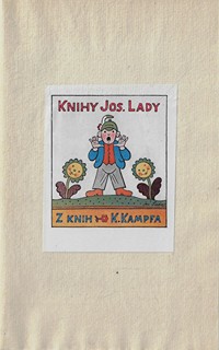 Josef Lada (1887 - 1957) - podpis - Knižní značky národního umělce Josefa Lady