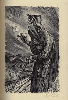 Jan Rajman (1892 - 1965) - podpis - Slezské písně / Petr Bezruč ; dřevoryty Karel Štěch ; vazba Jenda Rajman