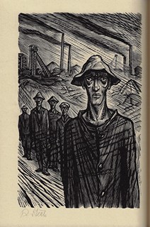 Jan Rajman (1892 - 1965) - podpis - Slezské písně / Petr Bezruč ; dřevoryty Karel Štěch ; vazba Jenda Rajman