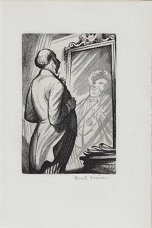 Pavel Šimon (1920 - 1958) - podpis - Je nás šest / Petr Bezruč ; lepty Pavel Šimon