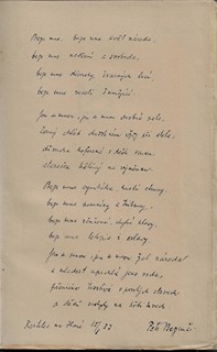 Vojtěch Preissig (1873 - 1944) - podpis - Slezské Písně / Petr Bezruč ; úprava Vojtěch Preissig