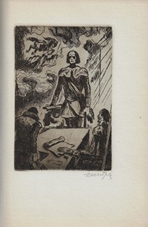 Jan Konůpek (1883 - 1950) - podpis - Rekviem / Jaroslav Durych ; lepty Jan Konůpek
