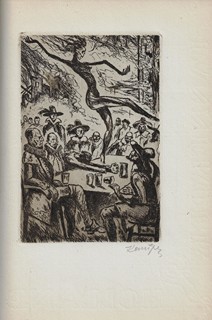 Jan Konůpek (1883 - 1950) - podpis - Rekviem / Jaroslav Durych ; lepty Jan Konůpek