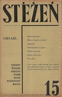 Břetislav Štorm (1907 - 1960) - Stěžeň