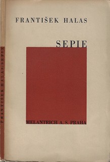 František Halas (1901 - 1949) - podpis - Sepie / František Halas