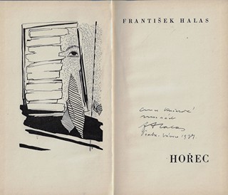 František Halas (1901 - 1949) - podpis - Hořec / František Halas