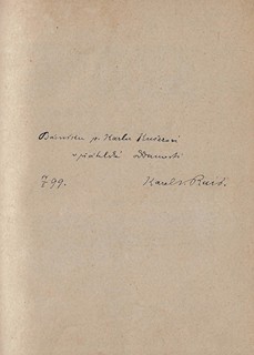 Karel Václav Rais (1859 - 1926) - podpis - Západ / Karel Václav Rais