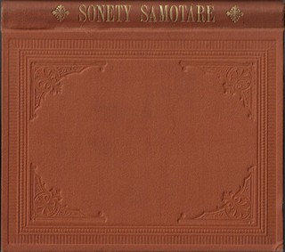 Jaroslav Vrchlický (1853 - 1912) - podpis - Sonety samotáře / Jaroslav Vrchlický
