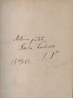 Jaroslav Vrchlický (1853 - 1912) - podpis - Sfinx / Jaroslav Vrchlický