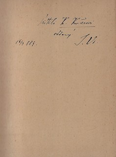 Jaroslav Vrchlický (1853 - 1912) - podpis - Různé masky / Jaroslav Vrchlický