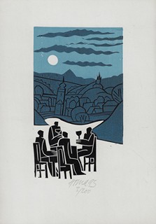 Josef Jíra (1929 - 2005) - Exlibris Jičín 1993