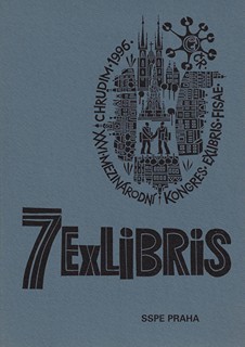 Josef Jíra (1929 - 2005) - 7 exlibris : XXVI. mezinárodní kongres exlibris FISAE Chrudim 1996