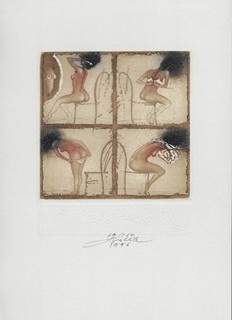 Josef Jíra (1929 - 2005) - 7 exlibris : XXVI. mezinárodní kongres exlibris FISAE Chrudim 1996