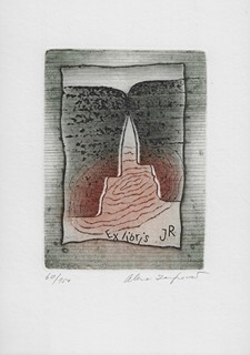 Josef Jíra (1929 - 2005) - 7 exlibris : XXVI. mezinárodní kongres exlibris FISAE Chrudim 1996