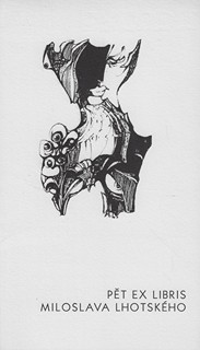 Miloslav Lhotský (1932) - Pět ex libris Miloslava Lhotského