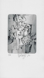 Miloslav Lhotský (1932) - Pět ex libris Miloslava Lhotského