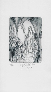 Miloslav Lhotský (1932) - Pět ex libris Miloslava Lhotského
