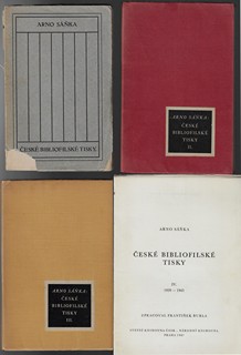 Arno Sáňka (1892 - 1966) - České bibliofilské tisky / Arno Sáňka, František Bubla