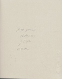 Lenka Vojtová Vilhelmová (1957) - Básně / Jiří Orten ; pět leptů Lenka Vilhelmová
